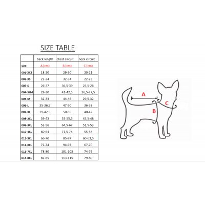 LIU JO Mikina pro psy tmavě modrá se zlatou výšivkou amoree a srdcem vel. 2XL - SIZE PETS CLOTHING.png