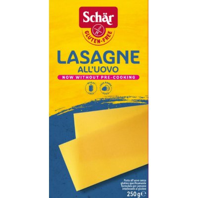 Schär Lasagne 250g  NEW těstoviny vaječné příprava bez předvaření bez lepku