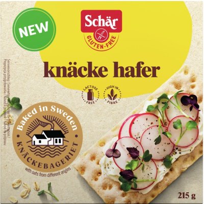Schär Knäckebrod Hafer 215 g ovesný suchý chléb bez lepku