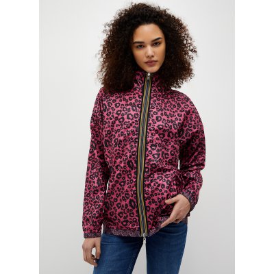 LIU JO Bunda Unisex oboustranná K-WAY pro majitele tmavá růžová LJ/motiv šelma vel. L - 1001-S9974 (2).jpg