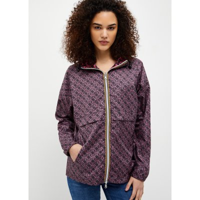 LIU JO Bunda Unisex oboustranná K-WAY pro majitele tmavá růžová LJ/motiv šelma vel. L - 1001-S9974 (3).jpg